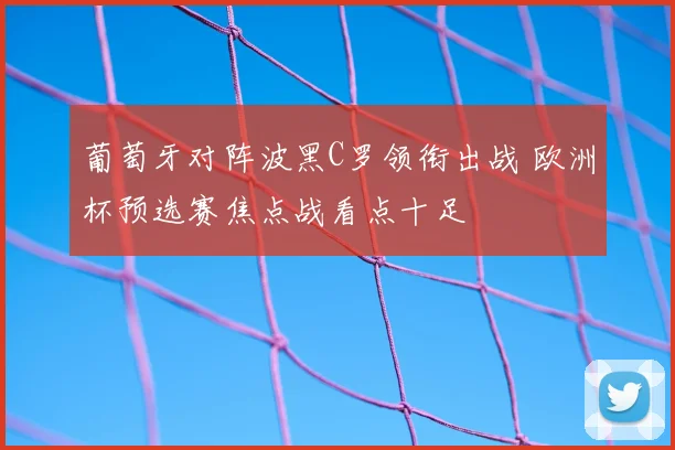 葡萄牙对阵波黑C罗领衔出战 欧洲杯预选赛焦点战看点十足